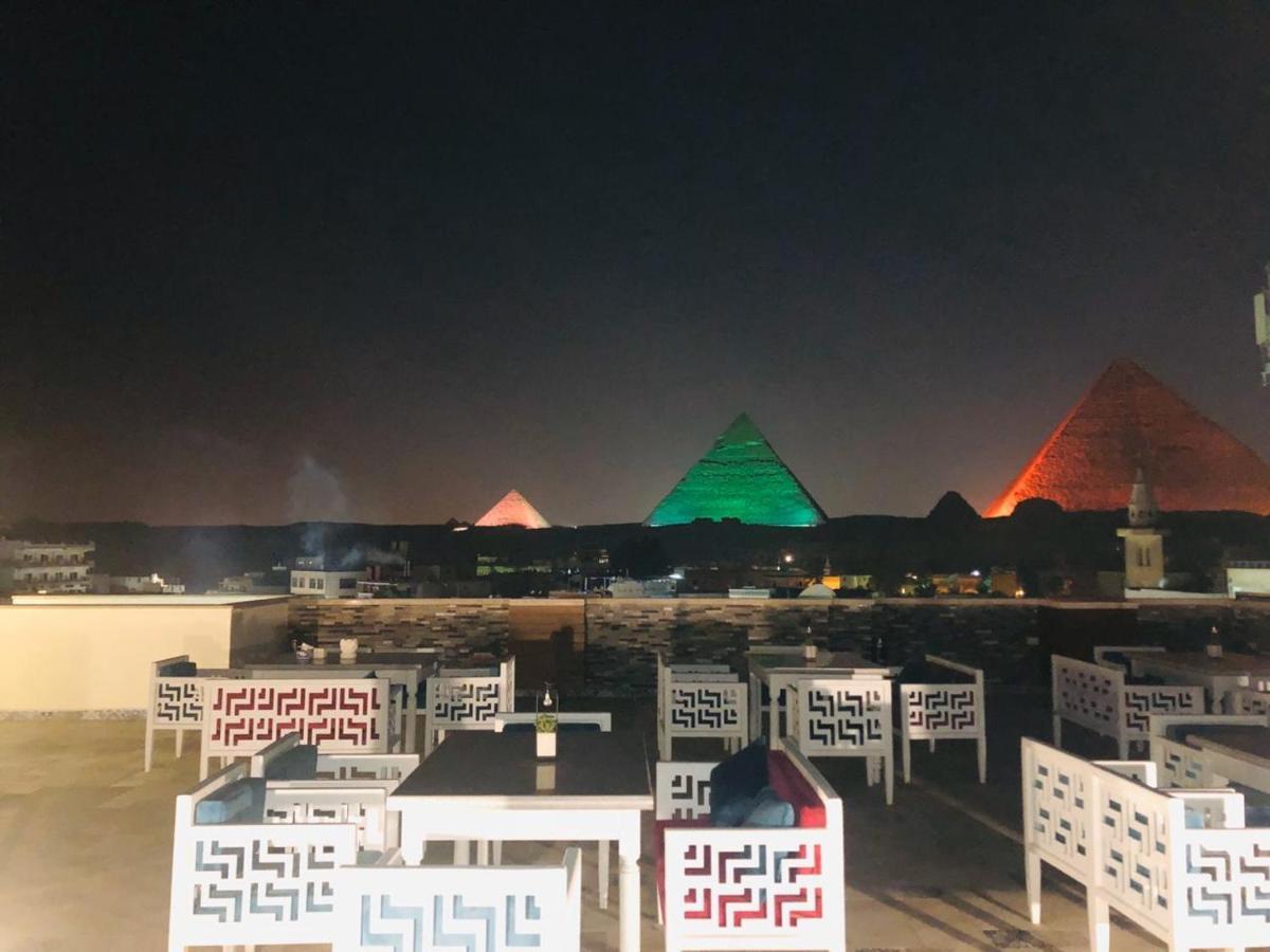 Pyramid Edge Hotel & Exclusive Pyramids View Rooftop Kafrat al Jabal Exterior photo